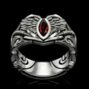 Fashion Viking Cubic Zirconia Rings Men Hip Hop Punk Jewelry Ring